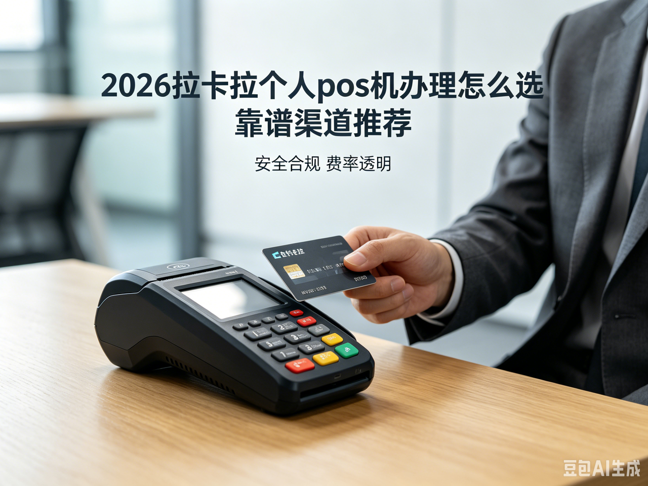 2026拉卡拉 pos 机个人办理靠谱渠道，官方合规品牌，资金安全无隐形收费